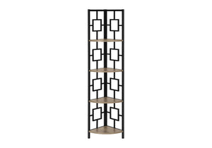 4 Tier Corner Bookshelf - Contemporary & Modern