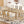 TOPMAX Rustic Extendable 84inch Dining Table Set