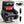 Black Leatheraire Heat Massage Recliner