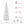 HOMCOM 7' Artificial Pencil Christmas Tree