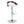 Grotto - Contemporary Adjustable Height Barstool With Swivel With Straight T Footrest (Set of 2)