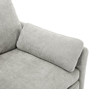 Cozy Upholstered Cushion Loveseat Sofa For Living Room