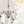 5-Light Convertible White Wood Farmhouse Chandelier