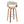 Vintage Mod - Mid Century Modern Fixed Height Barstool With Swivel With Round Footrest (Set of 2)