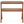 Narrow 2 Tier Side Slim Accent Table For Living Bedroom Or Entryway, Space Saving Furniture With Storage Shelf - Walnut