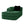 Elysees Left Chaise Sofa W/Pillows Teddy Fabric - Green