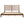 Premium Solid Wood King Size Bed Frame with Headboard - Walnut Color