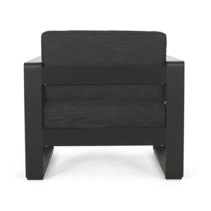 Giovanna Club Chair Set With Aluminum Frame