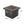 Anchorage Wood Square Fire Pit 40,000 BTU - Gray