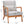 Accent Arm Chair With Pillow Upholstered
