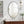 Iron Art Oval Retro Mirror with Antique Effect in Silver