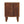 Solid Wood Louvre Bedside Unit