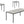 Table Set, Coffee, End, Contemporary, Modern (Set of 3)