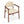 Dining Room Chairs, Ideal For Home & Kitchen (Set of 2) - Beige / Dark Walnut