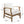Perla Contemporary Club Chair with Water-Resistant Cushion
