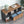 L-Shaped Executive Desk With Mobile File Cabinet, Large Home Office Workstation With Drawers And Shelves - Brown / Black