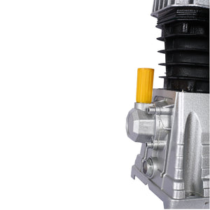 Piston 2Hp Air Compressor Head Pump 115Psi 1.5Kw - Silver