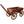 Wood Wagon Flower Planter Pot Stand With Wheels