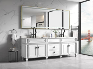 118" x 36" LED Bathroom Mirror with Aluminum Frame