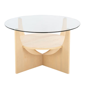 U - Shaped Contemporary Coffee Table