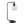 Lighting, Table Lamp, USB Port Included, Glass Shade, Modern - Black