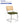 Rattan Side Accent Dining Chairs With Painted Legs (Set of 2)