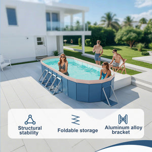 3.0m PVC Folding Pool (Not Inflatable)