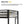 Adam - Twin Loft Bunk Bed With Cinnamon Wood Desk And Closet Rod - Black