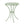 Ambrosia - 3 Piece Bistro Set With Leaf Motifs Top And Seat