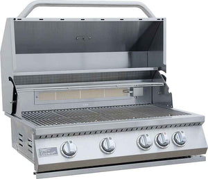 KoKoMo Outdoor Kitchen Island with Fire Feature – 7'6" x 9'