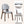 Hadasa Side Chair, Elegant Upholstery (Set of 2)