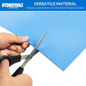Hydrotools by Swimline Protective Ribbed Ladder Mat/In-Pool Step Pad, 9" x 36"