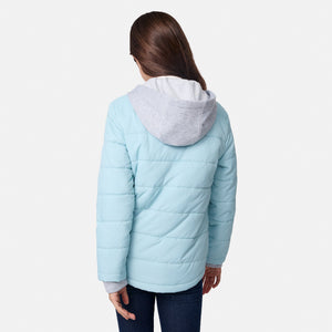 Girls' Trail Puffer Hoodie Shacket