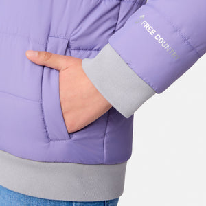 Girls' Poofie Reversible Puffer Jacket