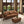 Upholstered Sofa With Nailhead Trim, Rolled Armrests With Ottoman