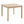 Modern 5-Piece Wooden Dining Table Set for 4 People in Light Oak