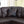 3 Pc Sectional Sofa Set Brown Faux Leather Left-Facing Chaise