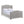 Marcella - Upholstered Shelter Headboard Bed Set
