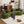 4 Seater Sofa With Fabric, 30D, 60 Hardness Full Sponge, 4 Pillow For Living Room, Home Furniture Sleeper Sectional Sofa For Apartment