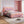 Upholstered Platform Bed & Curve Shaped And Height Adjustable Headboard, LED Light Strips