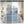 3 Piece Reversible Scalloped Edge Quilt Set - Blue King/Cal King