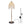 3-Light Elegant Crystal Floor Lamp – Vintage Waterfall Design