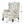 Westeros Wing Back Fabric Upholstered Recliner