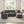 Convertible U-Shaped Sectional Sofa Bed With USB Ports And Storage