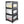 Life Story Classic 3 Shelf Storage Organizer Plastic Drawers, Black (2 Pack)