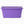 Life Story 55 Quart Stackable Storage Bin, Light Duty Container, Purple, 6 Pack