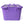 Life Story 55 Quart Stackable Storage Bin, Light Duty Container, Purple, 6 Pack