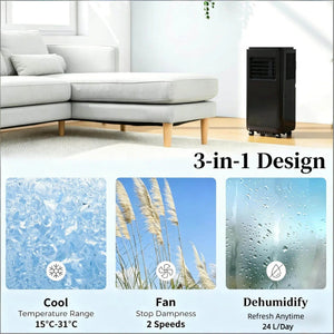 Air Conditioner with Five Modes, Portable Air Conditioner