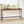 Tribesigns - Extra Long Console Table - Brown / Black