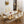 70'' Faux Marble Dining Table for 6 People